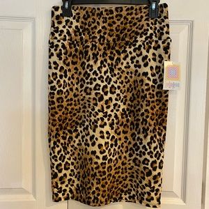 Leopard Print Pencil Skirt